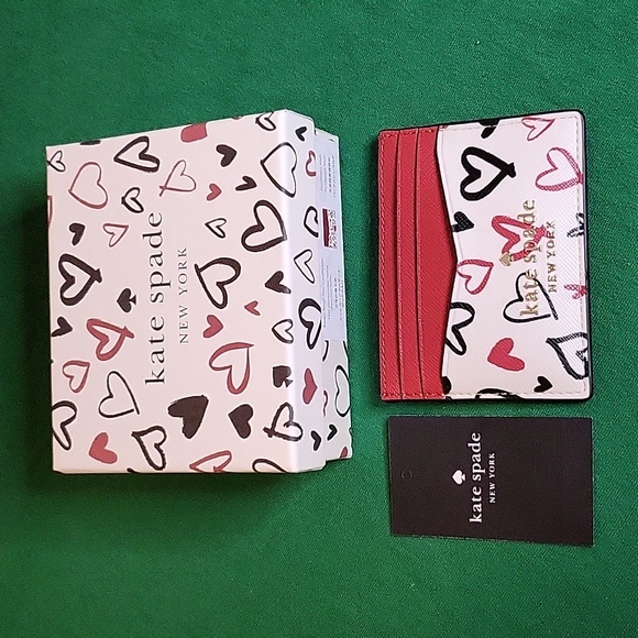 Kate Spade Heart Card Holder - Picture 4 of 9
